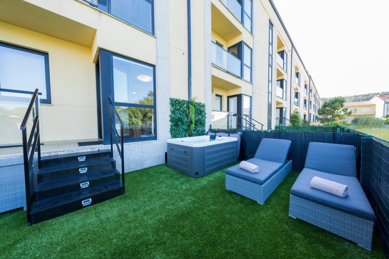 Garden Fisterra - Jacuzzi, Jardin Privado Y Vista Mar Lejlighed Eksteriør billede