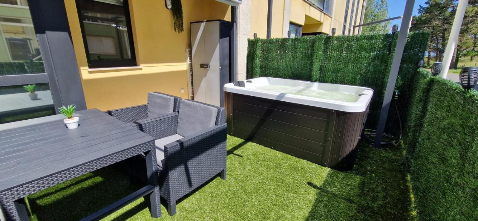 Garden Fisterra - Jacuzzi, Jardin Privado Y Vista Mar Lejlighed Eksteriør billede
